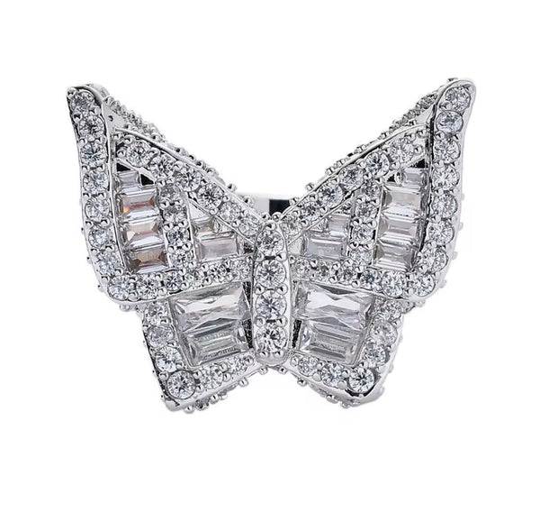 18k Gold Plated Butterfly Ring | Twelfth XII