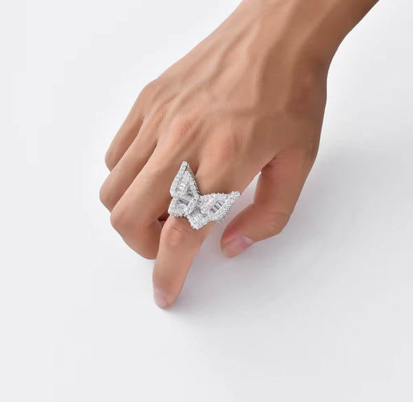18k Gold Plated Butterfly Ring | Twelfth XII