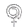 Diamond Cross Tennis Chain