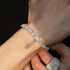 Heart Shaped Baguette Tennis Bracelet | Twelfth XII