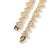 Heart Shaped Baguette Tennis Bracelet | Twelfth XII