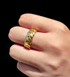 Gold Cuban Link Ring | Twelfth XII