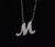 Moissanite Pavé Initial Necklace