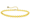 18K gold anklet stack set — 21 layered ankle bracelets including Cuban link, herringbone, tennis, rope, beaded, and leaf chain styles
