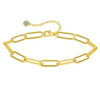 18K gold anklet stack set — 21 layered ankle bracelets including Cuban link, herringbone, tennis, rope, beaded, and leaf chain styles
