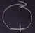 Cross Anklet — 18K Gold & Silver PVD Anklet