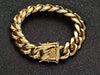 The Heavyweight Cuban Link Bracelet | 18k Gold Plated | 6mm to 14mm | Twelfth XII