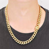 Heavyweight Cuban Link Chain | 18k Gold Plated | 18mm to 22mm