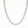 Moissanite Cross Link Chain