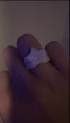 Iced Out Star Shaped Moissanite Ring | Twelfth XII