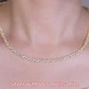 Butterfly Tennis Necklace