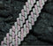 18" DIAMOND CUBAN LINK CHAIN - TWO TONE