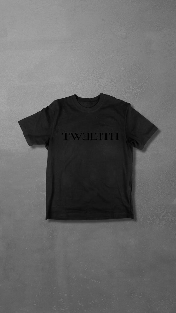 TWELFTH All-Black Tee
